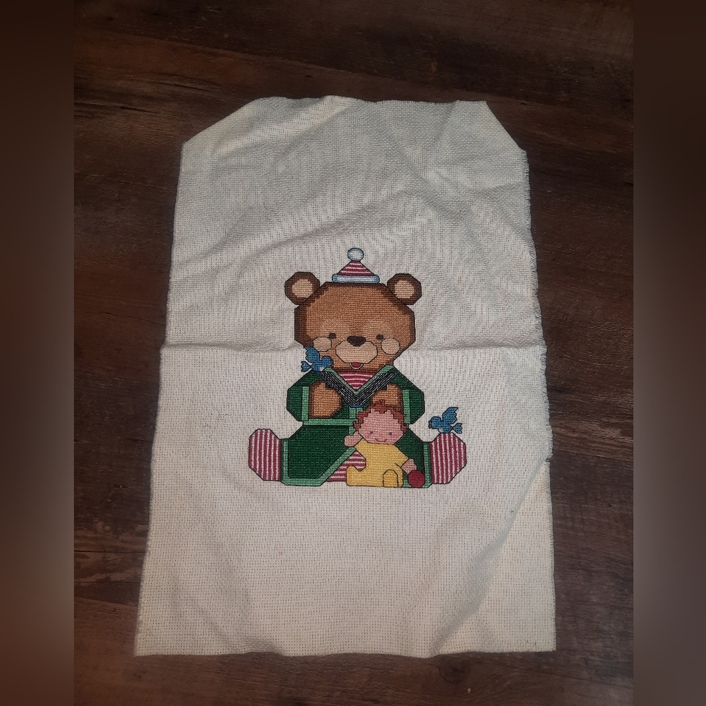 Cross Stitch Bear